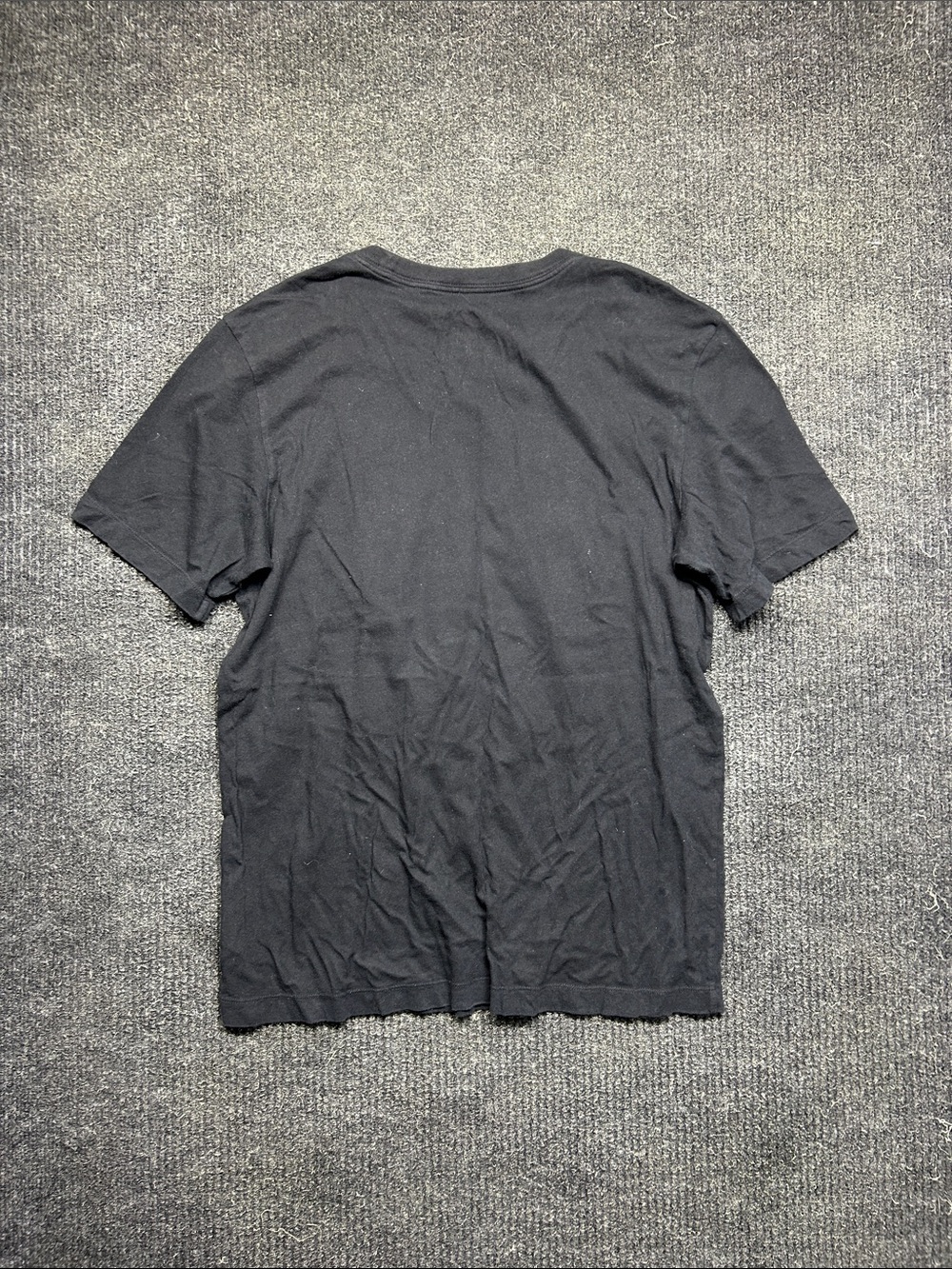 Nike Black Short Sleeve Tee with Yellow Swoosh and Multicolor Graphic - Picture 4 of 4